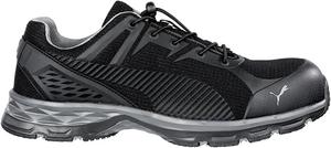 Рабочие ботинки PUMA Safety Fuse Motion 2.0 BLK Low SD для мужчин, с композитным носком, противоскользящим покрытием, воздухопроницаемостью и антистатическими свойствами, черный