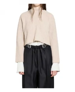 Похоронный свитер Max Mara, бежевый