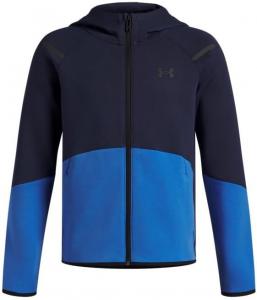 Толстовка Under Armour Unisex Unstoppable Fleece Apparel - Premium Comfort & Mobility, Washed Navyblue Atlantis