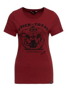 Футболка с принтом королевы керосин Сладость или гадость в цвете терра Queen Kerosin