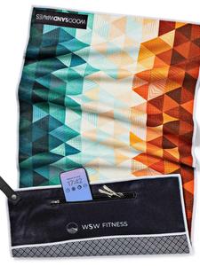 Woodsandwaves Полотенце 'Kaleidoscope', мультиколор