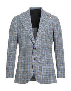 Блейзер Luigi Bianchi Mantova, серый