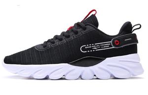 Кроссовки мужские низкие черный/красный Erke