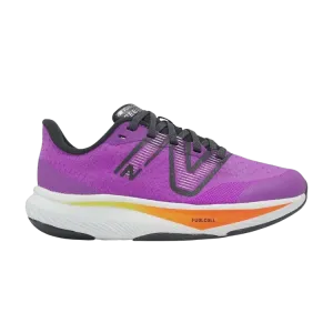 Кроссовки New Balance Fuelcell Rebel V3 Little Kid Wide 'Purple Black'
