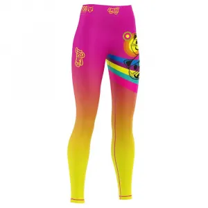 Леггинсы Otso Emoji Normal Is Boring, розовый