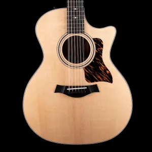 Taylor-guitars Акустическая электрогитара Taylor 354ce Grand Auditorium с 12 струнами, натуральная, с чехлом