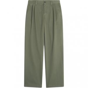 Штаны плиссе от Maison Kitsuné Maison Kitsune, оливковый