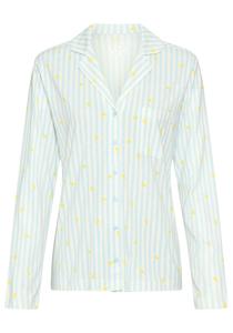 VIVANCE Пижамная рубашка в желтом, светло-желтом цвете