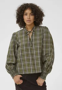 Рубашка kachris блузка блузка Kaffe, Green Check