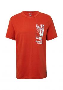 Футболка s.Oliver, bright red