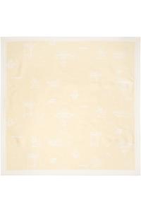 Maison Kitsuné Шелковый шарф с изображением желтой парижской карты