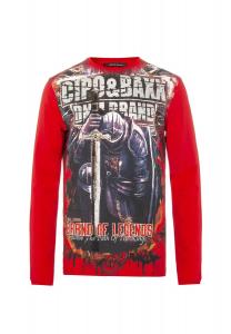 Толстовка с классным внешним видом CIPO & BAXX, красный