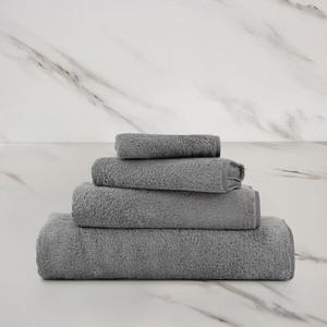 Полотенце для рук Frette однотонное 50x76, серый