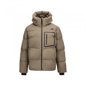 Комфортная спортивная серия пуховик men's Skechers, серый