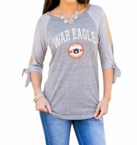 Университет Оберна играет за сохранение топа в сером цвете Gameday Couture, серый