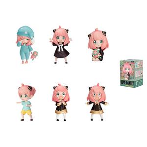 Spy X Family Anya's Daily Life Series Figures Sealed Case 6 Blind Box POP MART