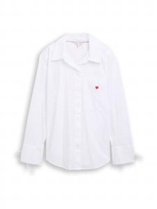 TOM TAILOR Рубашка в белом цвете