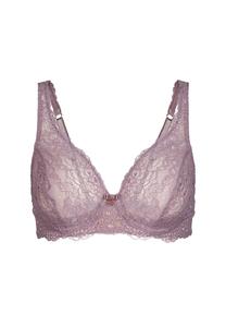 Кружевной бюстгальтер без косточек чувственные секреты Calida, цвет elderberry