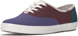 Женские кроссовки Keds Champion с шнуровкой для сезона, темно-синий