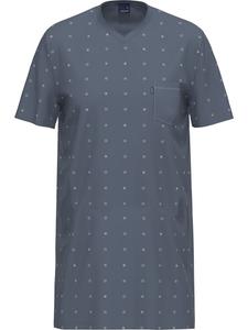 Ночная рубашка из одинарного джерси синего цвета Ammann