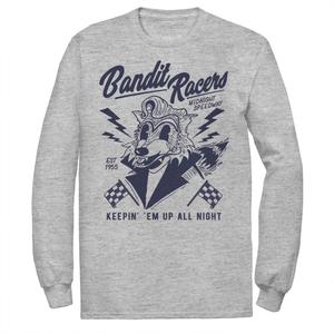 Мужская футболка Bandit Racers Raccoon Keepin Em Up All Night Licensed Character