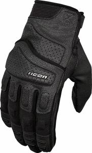 Женские мотоциклетные перчатки Icon superduty3, Black