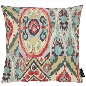 Декоративная подушка 3408 Apelt, Rot ,türkis ,grau + Ethnomuster