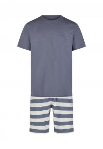 Пижама SET Phil & Co. Berlin, цвет Slub Streifen