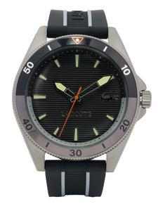 Lacoste Часы Analog 'Mainsail' в черном цвете