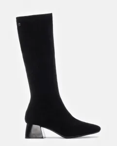 Женские ботильоны на широком каблуке с боковой молнией Xti, черный