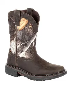 Детские водонепроницаемые вестерн-ботинки Kids' Ride FLX ROCKY, коричневый