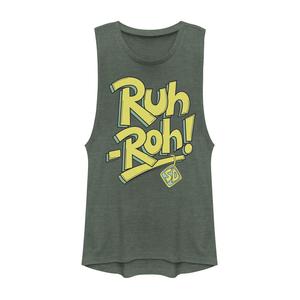 Футболка с мускулистым рисунком Скуби-Ду для юниоров "Ruh-Roh" Licensed Character