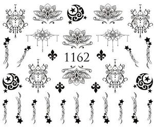 Водные наклейки для ногтей - №1162, Raisin