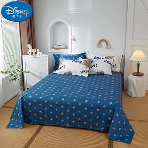 Disney Простыня на резинке 230х250 см, хлопок, рисунок медведя