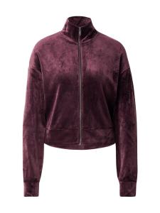 Спортивная толстовка с капюшоном на молнии ONLY PLAY ONPMIA, баклажановый