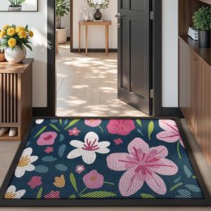 Dajiang Ковер 60х90 см для прихожей, антискользящий, скрывающий грязь, износостойкий, для небольших квартир