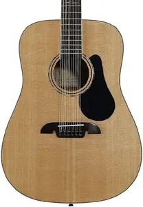 Акустическая 12-струнная гитара Alvarez AD60-12, натуральная отделка