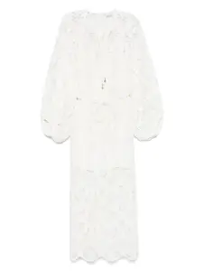 Кружевное платье миди Coco ZIMMERMANN, белый