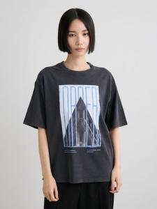 Винтажная футболка Miesloe Miesrohe, цвет Cgry[007]