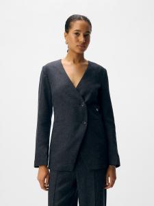 Блейзер OBJECT OBJBEA, темно-серый