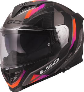 Спортивный шлем LS2 FF818 Storm III, Grey/Purple