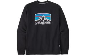 Толстовка unisex Fitz Roy Horizons Patagonia, черный