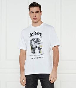 Футболка мужская Iceberg с принтом, белый
