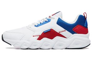 Кроссовки мужские низкие белые/синие/красные Anta