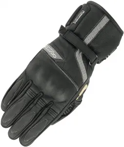 Мужские кожаные перчатки/мотоциклетные перчатки Orina Touring, износостойкий материал Gigatex, защитное покрытие Carbolex Protector Touch, размер 7, черно-бежевые, Black