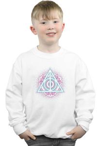 Неоновый свитшот «Дары смерти» Harry Potter, белый