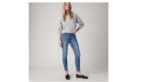 711 Узкие женские джинсы Levi's, Eternal Indigo Mid - Medium Wash