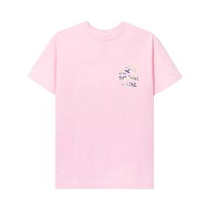 Футболка Anti Social Social Club Tonkotsu, розовая