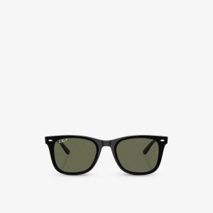 Солнцезащитные очки RB4420 в квадратной оправе из поликарбоната Ray-Ban, черный