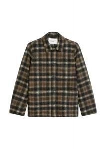 Marc O'Polo DENIM Куртка для межсезонья в темно-коричневом цвете